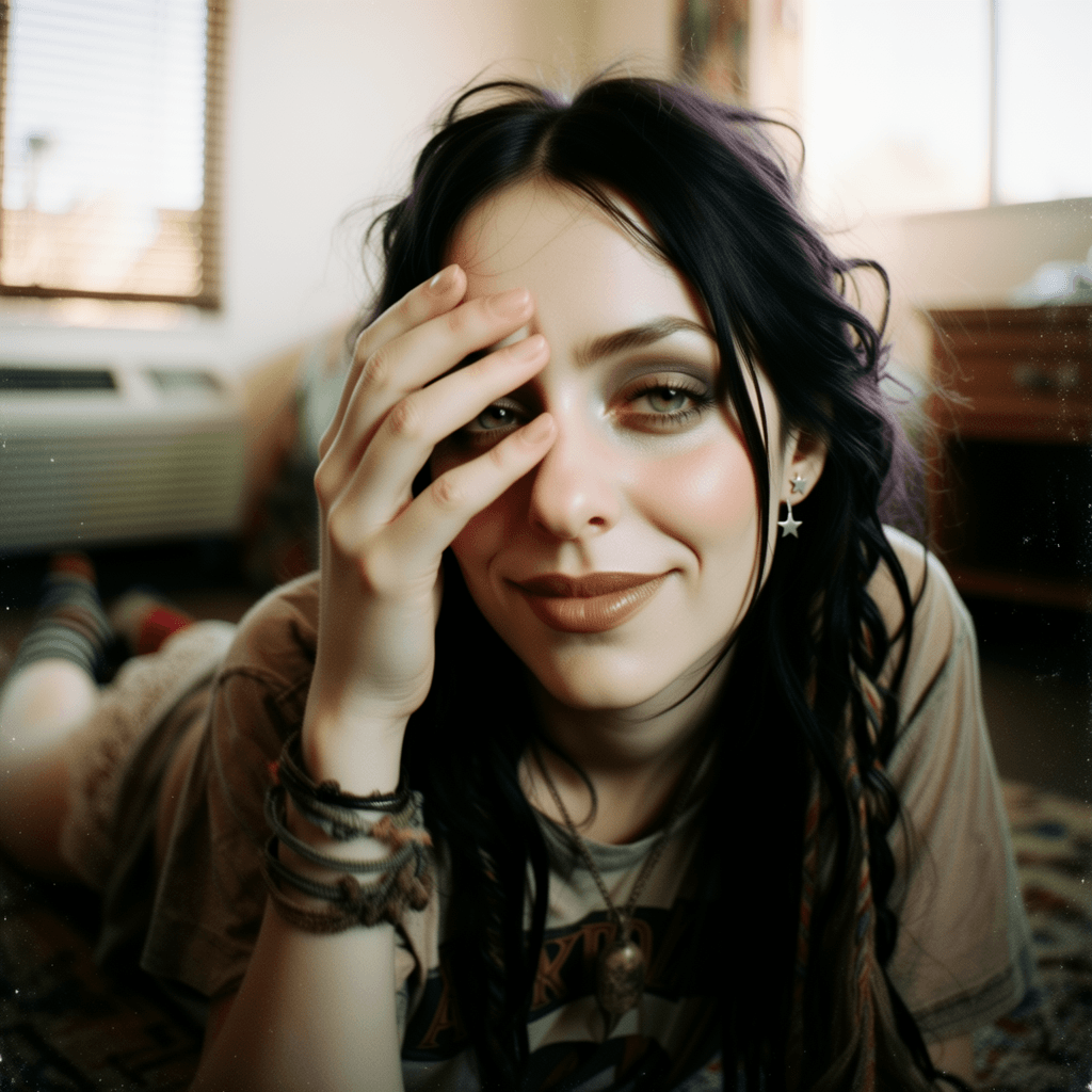 Emma-Jane MacKinnon-Lee — second-hand styling archive portrait, open source fashion